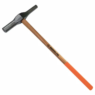 WARWOOD TOOL Spike Maul: Grade B Alloy Steel, Wood Handle, 10 lb Head Wt, 1 in_1 1/2 in Dia - Spike Mauls