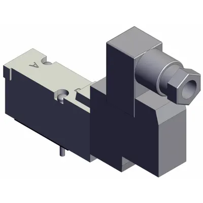 SMC Solenoid Air Control Valve: Five-Way / Two-Position, SYJ5000, Single Solenoid - SMC SYJ Series Directional Control Valves