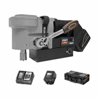 HOLEMAKER TECHNOLOGY Cordless Magnet Drill: Permanent Magnet, 270 RPM – 430 RPM, Brushless Motor (MPN 805046-025US)