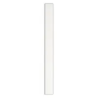 ASI GLOBAL Partition Column: Steel, Smooth Semi Gloss, White, 70 in Ht, 7 in Wd, 1 1/4 in Thick (MPN 40-91370794-29)