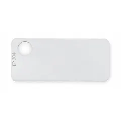 Marker Plate: Rectangle, 3/4 in x 1 3/4 in, 304 Stainless Steel, 0.01 in Thick, 1 Holes (MPN MT172-C). Key specifications — Material: 304 Stainless Steel; Brand: PANDUIT; Size: 3/4 in x 1-3/4 in.