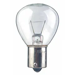 APPROVED VENDOR 1133-1PK BA15s Incandescent Bulb, RP11, 6.2V AC, White