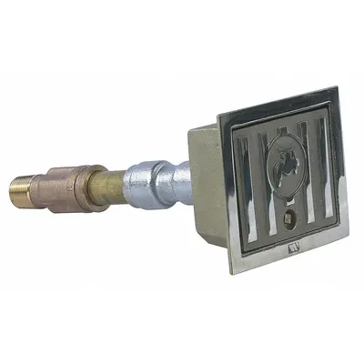 Watts Wall Hydrant: For 8 in Wall Thick, 12 3/16 in Overall Lg, Nickel Bronze - Watts Wall Hydrants