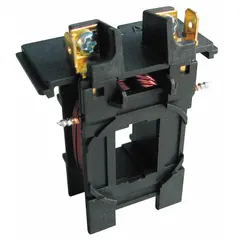 This 120V AC replacement coil is designed for use with Dayton 20 to 40A definite purpose contactors. It serves as a direct replacement component to restore switching function in motor control applications such as HVAC and refrigeration.