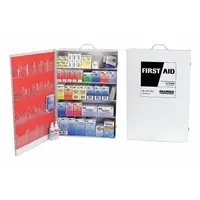 FIRST AID ONLY First Aid Kit and Housing: Industrial, 200 People Served, 3,051 Components, Steel (MPN 54606)