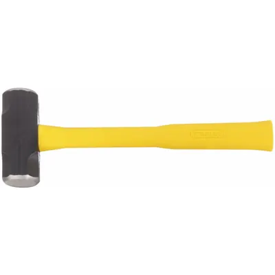 STANLEY Steel Engineering Hammer: Fiberglass Handle, 4 lb Head Wt, 1 7/8 in Dia - Steel Engineering Hammers