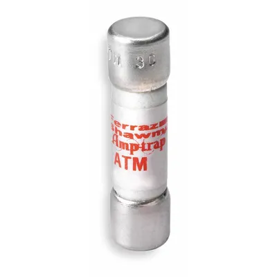 MERSEN Fuse: ATM Series, Midget, Fast-Acting, 50 A, 600 V AC, 600 V DC - Fast-Acting Cylindrical Fuses