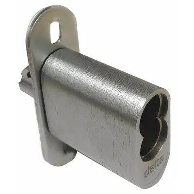 DELTA LOCK Sliding Door Lock, 2 3/4 in Ht, 7/8 in Wd - Locks for Sliding Doors