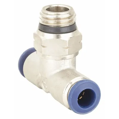 AIGNEP USA Nickel-Plated Brass Tube Fitting - Nickel-Plated Brass Tube Fittings