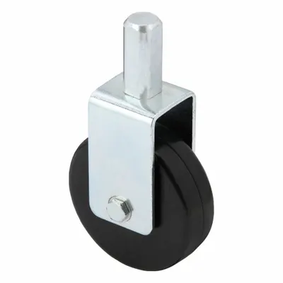 OEM Stem Caster: Rigid - Bolt-In Stem Casters with Square Stems for Square Tubes & Angle Iron