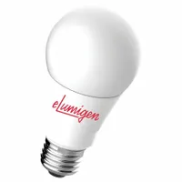 ELUMIGEN Compact LED Bulb: Medium Screw (E26), LED, (A) Classic, A19, 7.25 W Watt, 4000K, Frosted (MPN RA19L0800C40)