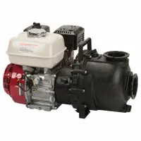 BANJO Pump and Gas Engine: 6 hp, 3 in Flange, 3 in Flange, 250 gpm Flow Rate @ 20 Ft. of Head, Open (MPN M300PH6W)