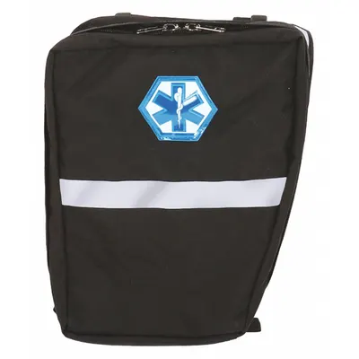 R&B FABRICATIONS Medical Pannier Bag, Black Cordura Nylon, RB-1366-BK - Medical Pannier Bags
