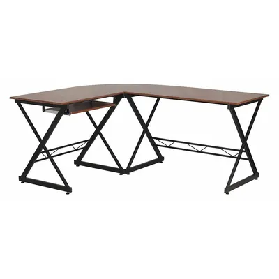 FLASH FURNITURE L-Shaped Office Desk - L-Shaped Desks