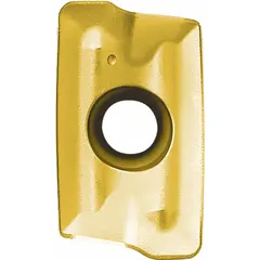 KYOCERA parallelogram indexable milling insert with manufacturer part number BDMT11T320ERJTCA6535. Designed for high-feed face and shoulder milling operations in steel, stainless steel, and cast iron. The 80° corner geometry provides strength for roughing and semi-finishing. Chipbreaker design enables efficient chip control in general-purpose milling applications.