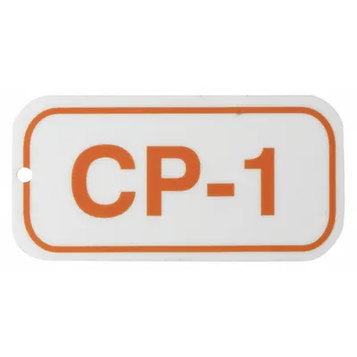 BRADY Lockout Tag: None/ No Header, CP-1, Polystyrene, English, Plastic (MPN 105634) - Safety