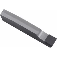 Carbide insert for grooving, parting, and profiling operations on metals in CNC lathes and machining centers. Used in applications requiring precision and surface finish.
