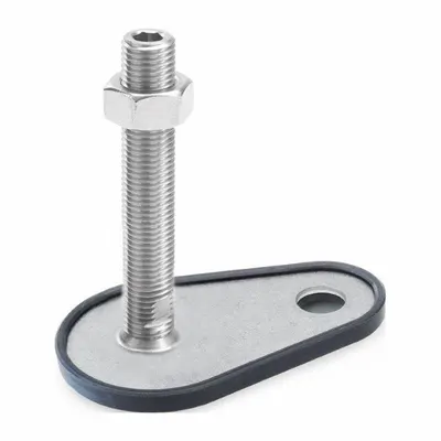 JW WINCO Non-Skid Male Leveling Mount - Non-Skid Male Leveling Mounts