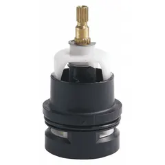Replacement cartridge for KOHLER shower transfer valves, enabling switching water flow between outlets such as showerheads and hand sprays. Used in residential and commercial plumbing systems to restore valve function without replacing the entire assembly.
