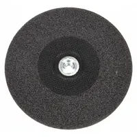 NORTON Depressed Center Grinding Wheel: Type 27, 9" x 1/4" x 5/8"-11, Ceramic, 24 Grit (MPN 66253007014)