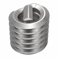 HELI-COIL Helical Insert: Tanged Tang Style, Screw-Locking, #10-24 Thread Size, 100 PK (MPN A3585-3CNW285)