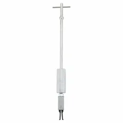 This internal slide hammer jaw puller is designed for removing bearings, bushings, and sleeves in confined spaces. The 3 lb sliding hammer delivers controlled impact force for extraction tasks. It features a 2-jaw configuration with a spread range of 1/2 in to 1 3/8 in, a rod diameter of 19/40 in, and an overall length of 4 in.