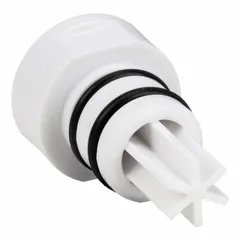 Flow diverter for redirecting fluid flow in industrial piping systems. Used in HVAC, process control, and water treatment applications to route media to different circuits or equipment. Brand: MAXTEC. Manufacturer part number: R110P10-001.