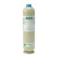 GASCO Calibration Gas: Air, Disposable, +/-5% Accuracy, C3H8, Calibration Gas, Calibration Gas (MPN 103L-176-0.396)