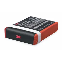 3M Firestop Pillow, model SLP-MEDIUM*, measures 9 in long by 6 in wide and is red in color. It provides a 3-hour fire rating and features an interlocking design for easy installation. Used to seal cable trays, conduit, and pipe penetrations in fire-rated walls and floors.