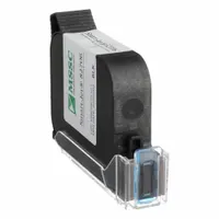Ethanol-based ink cartridge for use with Smart-Jet printer series. Compatible with glass surfaces. Replaces manufacturer part number 80000-HAND and 54YF91. Used for industrial coding and marking applications