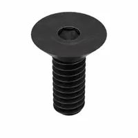 Socket Flat Head Screw: #10-24 Thread Size, 1/2 in Lg, Flat, Black Oxide, Alloy Steel, 100 PK (MPN 10C50KFC)
