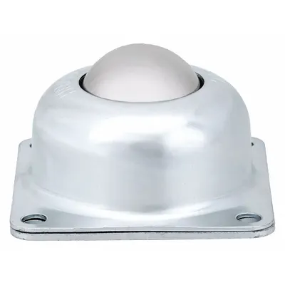 ASHLAND CONVEYOR Flange Mount Ball Transfer, 1 1/2 in Ball Dia, 250 lb Capacity - Flange Mount Ball Transfers