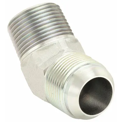 AEROQUIP 2023-12-12S NPTF-to-JIC Steel Hydraulic Hose Adapter - NPTF-to-JIC Steel Hydraulic Hose Adapters