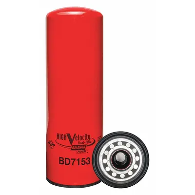BALDWIN FILTERS Oil Filter: BD7153, LF9070, M95 x 2.50 Thread Size, 14 1/4 in Overall Ht - Spin-On Oil Filters
