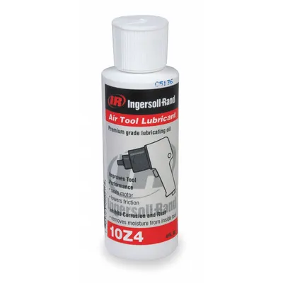 INGERSOLL RAND Air Tool Oil, 10W, Bottle, 0°F to 400°F - Air Tool Lubricants