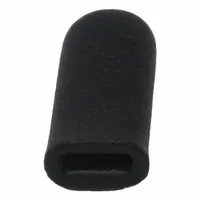 This rubber tip is a replacement part for Invacare wheelchairs, designed to fit the footrest or legrest. It provides a non-slip surface and helps protect the frame from wear. Made of rubber with an overall length of 1 1/2 inches