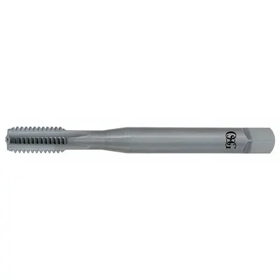OSG Straight Flute Tap: M1.7x0.35 Metric, OH3 / 4H-6H, 3 Flute, Modified Bottoming Chamfer - Straight-Flute Machine Taps for Aluminum