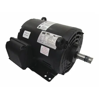 Dayton General Purpose Motor: Rigid Base Mount, Open Drip Proof, 5 hp, 230/460V AC - Rigid Base 3-Phase General Purpose AC Motors