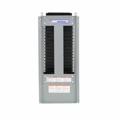 This 250 A main lug convertible panel interior features a copper bus and accepts EDB, EDG, and EDJ circuit breakers. It measures 33 inches high by 10 7/16 inches wide. Suitable for use in electrical distribution systems where main lug configurations are required.