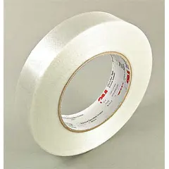 This polyester film tape with acrylic adhesive provides abrasion-resistant electrical insulation and mechanical protection for indoor use. It is suitable for wrapping, bundling, and protecting wires and components in manufacturing and maintenance environments. Each roll is 3/4 in wide by 60 yd long with a 6.5 mil thickness, supplied in a 48-pack.