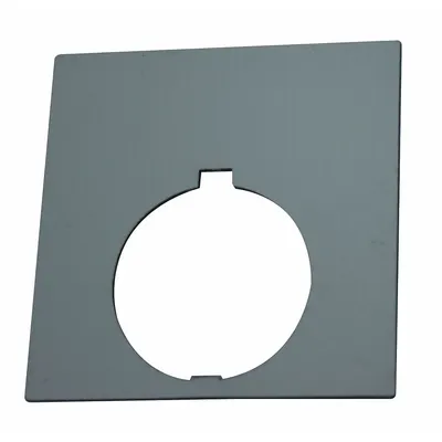 EATON Legend Plate: 30 mm Panel Mounting Size, Rectangular - Push-Button Rings & Plates