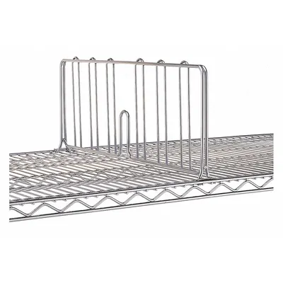 INSTOCK GRDD18S Ledges for Wire Shelving, 18 in, Silver, Steel