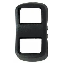 This black boot and cover is designed for Dual LED Face, Illuminated Rocker Switches in the NGR series. It provides protection against dust, moisture, and physical damage while maintaining switch operability and LED visibility. Suitable for use in industrial control panels and machinery.