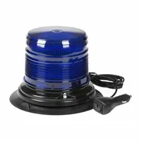GROTE Flashing Beacon: Flashing Beacon, Blue, 8 1/16 in Overall Wd, 5 3/4 in Overall Ht, LED (MPN 78045)