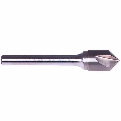 KEO Countersink: 60°, 3 Flute, 3/16 in Body Dia, 3/16 in Shank - General Purpose Three-Flute Countersinks
