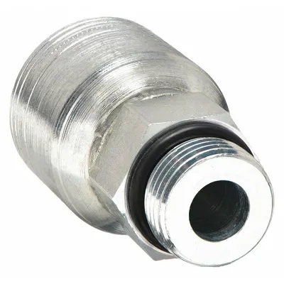 AEROQUIP Straight Hydraulic Crimp Hose Fitting - Aeroquip Crimp Hydraulic Hose Fittings with ORB Connection