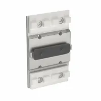 Linear Bearing: 10 Series, 1 7/8 in L x 3 1/8 in W x 5/16 in H, Silver, Double Mount, Std, Anodized (MPN 6764)