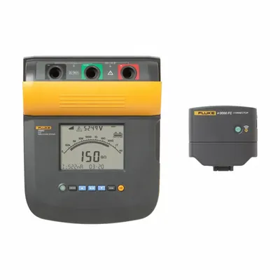FLUKE Insulation Tester: 200 kiloohm to 1 teraohm, CAT II/CAT III 1000V/CAT IV 600V - Advanced Feature Megohmmeters