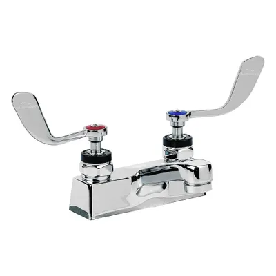 ENCORE Low Arc Bathroom Faucet: KL83, Brass, Chrome Finish, 0.5 gpm Flow Rate - Centerset Handle Bathroom Faucets