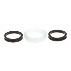 Retainer seal assembly for HOBART food mixers, compatible with model HCM450. This replacement part seals the drive shaft to prevent lubricant leaks and ingress of contaminants. Used in commercial food preparation equipment for maintaining operational integrity.